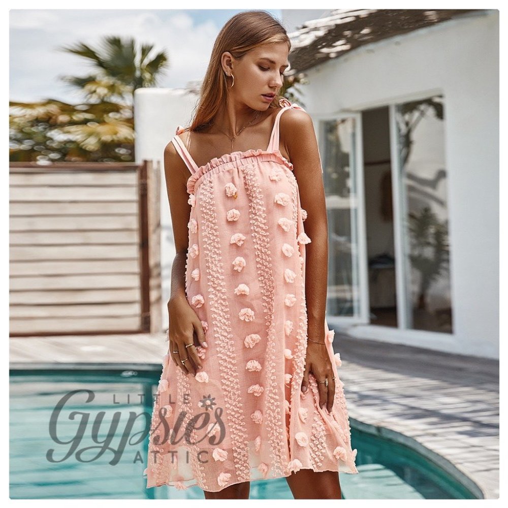 Little Gypsie's Sling Strap Loose Fit Dress - Picture 2 of 15